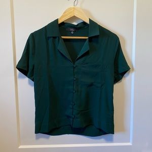 Lulus button up top size xs